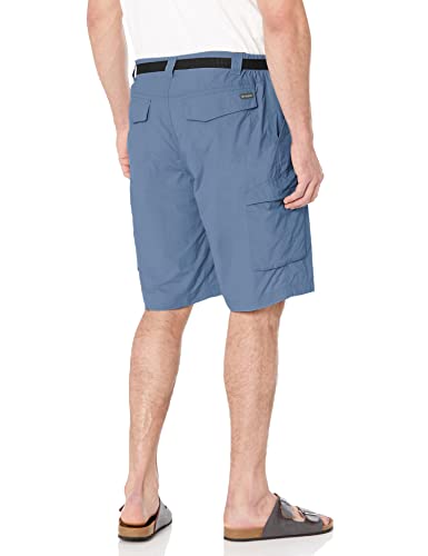 Image of Columbia Men's Regular Fit Shorts (AM4723 Cypress Heather Camo Print 40)