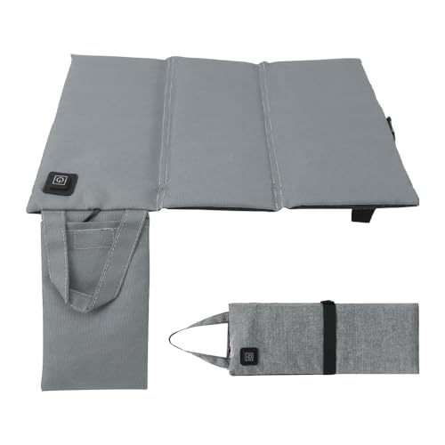 WDKXCN Beheizbares Sitzkissen, Tragbares Faltbares Sitzkissen...