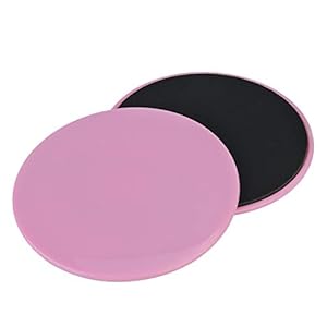 Fitness Disc Slides, 2pcs Gliding Discs Core Sliders, Core Exercise Sliders, Workout for Gym, Home, Yoga, Pilates ()