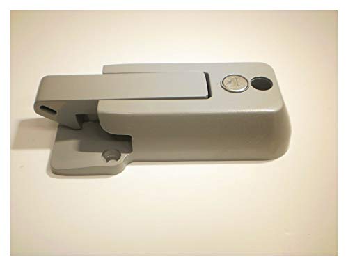 1 - FIC Self Locking Cargo Trailer Cambar Door Latch Vise Lock Cam Bar Handle