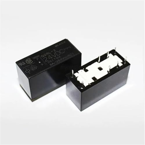 Relais 24V G2RL-2 24VDC 8A pour circuit imprimé - Lot de 10 pièces