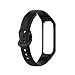 Compatible with Samsung Galaxy Fit 2 SM-R220 Bands, Galaxy Fit 2 Watch Band Colorful Silicone Waterproof Replacement Bracelet Strap for Galaxy Fit 2 Fitness Tracking (Black&White&Red)