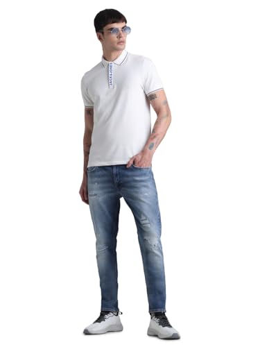 Image of Jack & Jones Men's Skinny Fit Jeans | Low Rise | Jeans for Men