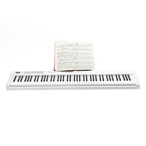 YAOHY Piano Numérique Adapté À L’arrangement pour Adultes, Ensemble De Musique De Clavier Piano Électrique Portable À 88 Touches(White,17-Piece Set_Standard) - Les Beatles, Paul McCartney, John Lennon, RIngo Starr, George Harrison YAOHY Piano Numérique Adapté À L'arrangement pour Adultes, Ensemble De Musique De Clavier Piano Électrique Portable À 88 Touches(White,17-Piece Set_Standard)