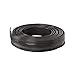 Suncast Plastic Landscape Edging Roll with Double Ridge Design, Flexible 5x20-Foot Coil for Gardens, Flower Beds, and Pathways, Black, Made in the USA
