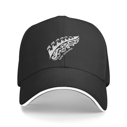 Gorra New Zealand Maori Ferns Ajustable Curva Unisex