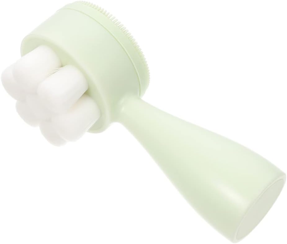 Face Wash Massage Silicone Manual Facial Cleansing Brush: Soft Bristle Facial Exfoliating Brush Handheld Face Scrubber Face Wash Borstel Massaging Face Cleaner Exfoliating Brush Face Face Wash Massage Silicone Manual Facial Cleansing Brush: Soft Bristle Facial Exfoliating Brush Handheld Face Scrubber Face Wash Borstel Massaging Face Cleaner Exfoliating Brush Face