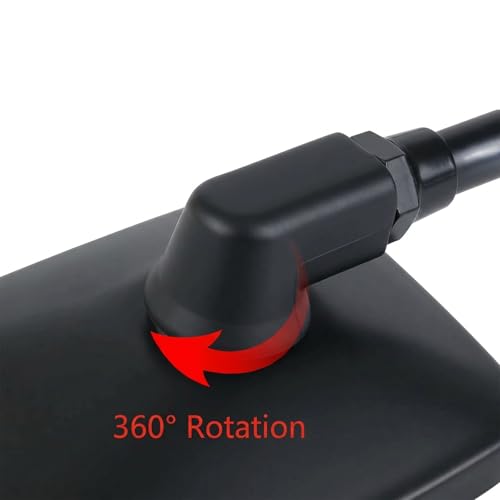 Image of 10 mm Bolt Black Motorcycle Mirrors Universal Handlebar Rear View Side Mirrors Compatible with Harley Kawasaki Suzuki Aprilia Street Mini Bike Cruiser Scooter Cafe Racer Bobber (Black)