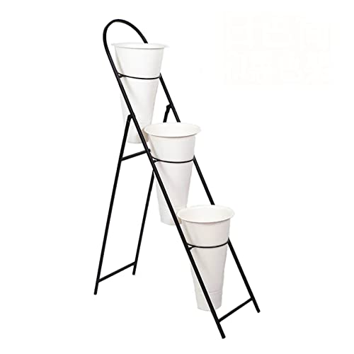 Support de présentation de plantes à plusieurs niveaux, étagère en métal durable - 2