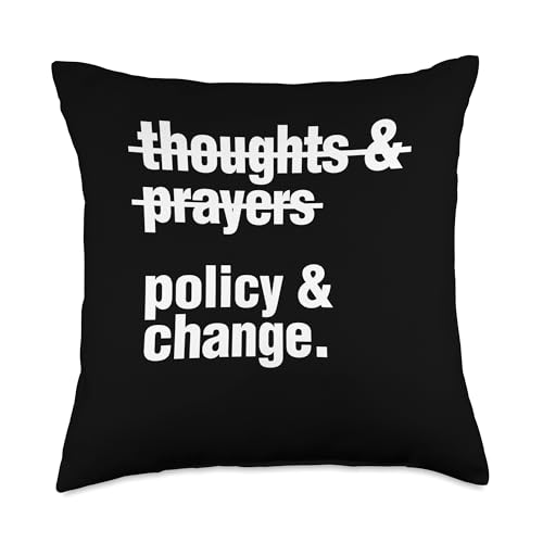 Policy And Change Barack Obama Quote Throw Pillow