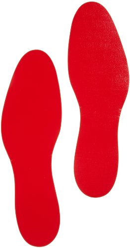 Brady 31553 pastilles rouges avec adhésif amovible lot de 10