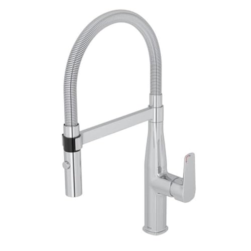 Misturador Monocomando Cozinha Com Flexível Level Gourmet Cromado Deca