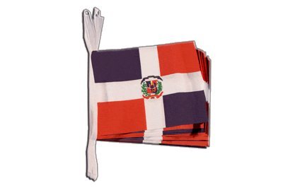 Guirlande drapeau République Dominicaine pour vos soirées à thème