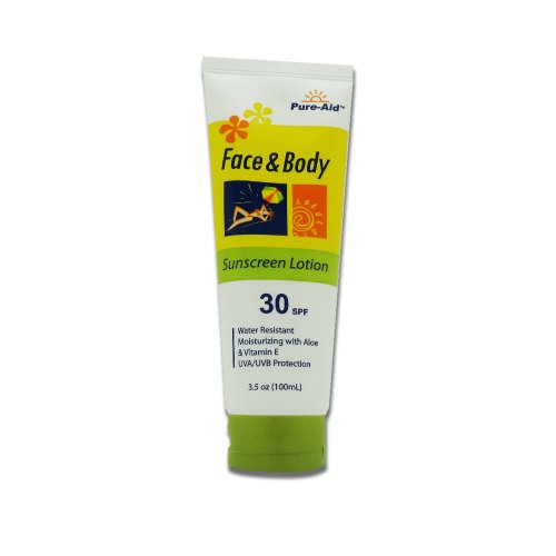 Face & Body Sunscreen Lotion 30 SPF, 3.5oz by bulk buys