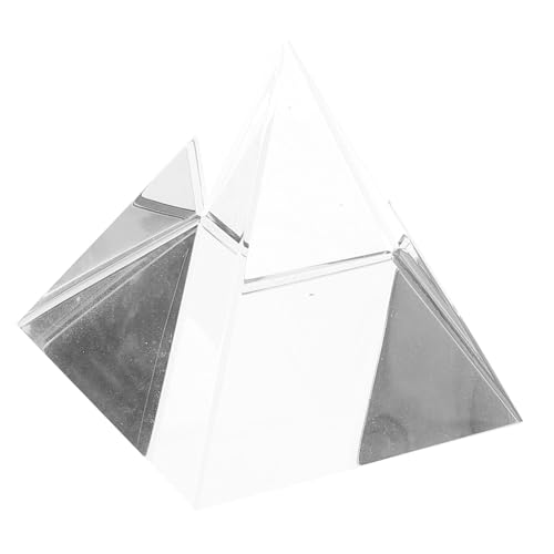 Anneome Hexagonal Prism Glass Pyramid Prism Light Sun Catcher Decor Classroom Teaching Aid