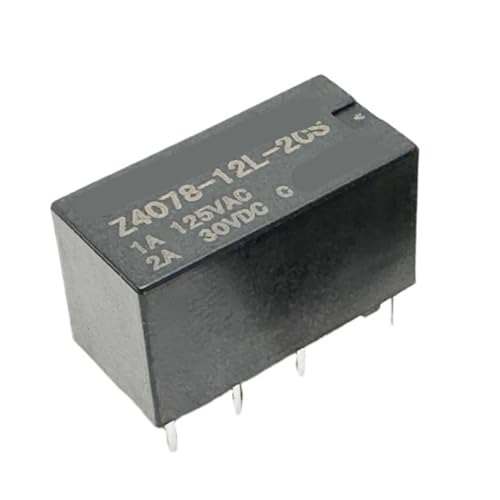 Relais 8 broches Z4078-12L-2CS (4078-12V) pour domotique et création de circuits