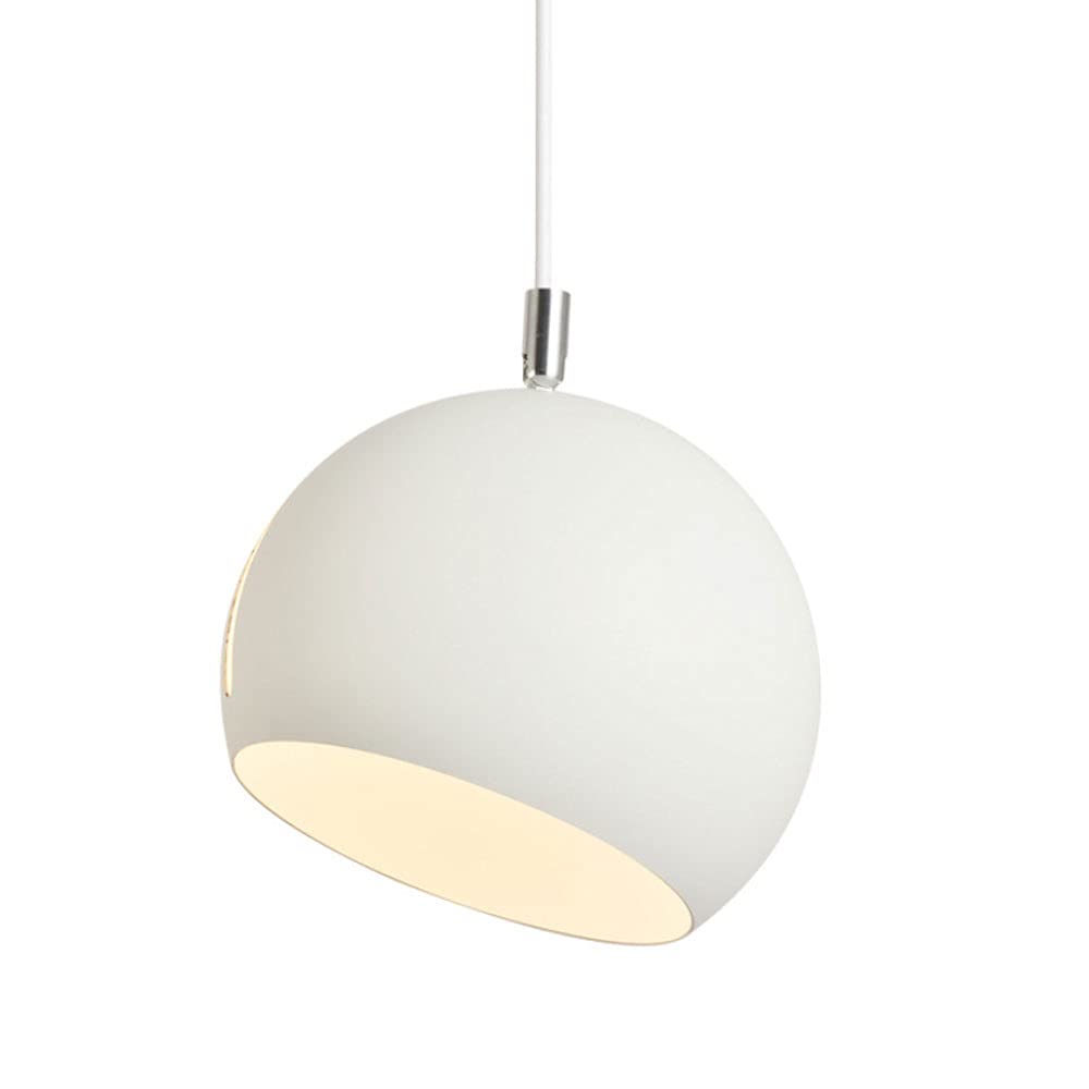 Luminaire suspendu moderne à LED en métal rond pour un éclairage de plafond contemporain