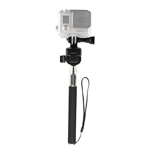 Yuyikes Extendable Handheld Monopod With Tripod Adapter For Gopro Hero 4 Hero3+ Hero3 Hero2 Hero1 #TOP6