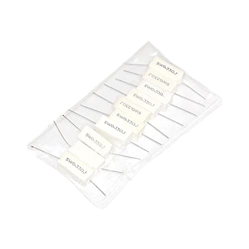 10pcs 5W 5% Resistenza di cemento Resistenza di