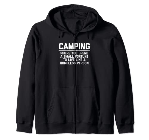 Funny Camping T-Shirt divertido diciendo sarcástico campamento camping Sudadera con Capucha