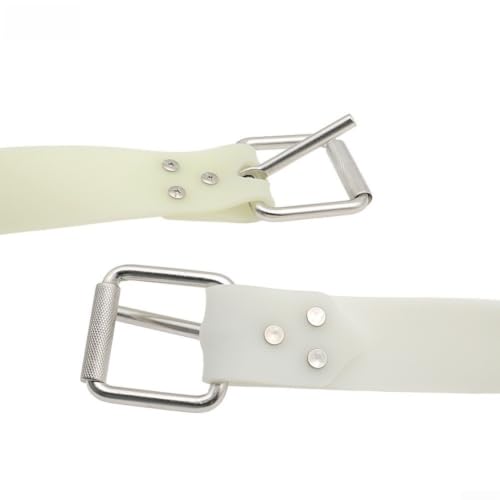 Ceinture de poids réglable en silicone avec boucle largage rapide - 5