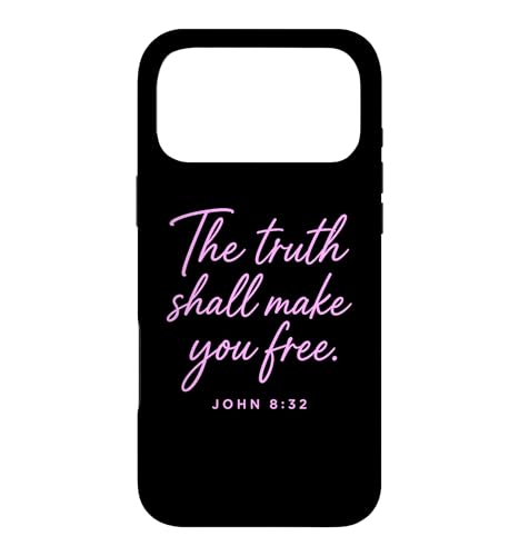 Truth Shall Make You Free John 8:32 �M���� ���� �X�}�z�P�[�X iPhone 17 Pro Max �p
