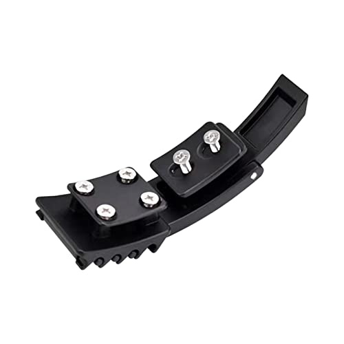Simhoa Fitness Lever Buckle Belt Weightlifting Hardware Thick Replacement Practical Squats Belt Waistband Buckle For Exercise Adults, Black #TOP2