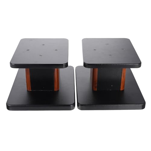 Soporte para altavoces de karaoke base antideslizante de mdf para mesa de ktv domestico