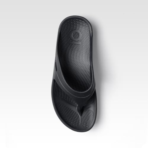 Image of Oka Unisex Recovery Flip Flops | Arch Support Cushioned Sandal | Lightweight Sustainable | Made in the USA