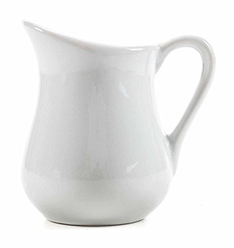 Lattiera Zuccheriera in ceramica, design semplice, senza tempo, 2 pezzi - immagine 5