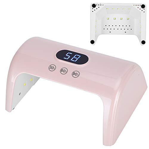 Nail Dryer Lamp, Gel Nail Polish Dryer 365nm 405nm Dual Light Sources 30w Uv Led Nail Art Light Manicure Light Nail Art Machine Tool For Manicure Pedicure Nail Art At Home And Salon(pink, Transl)
