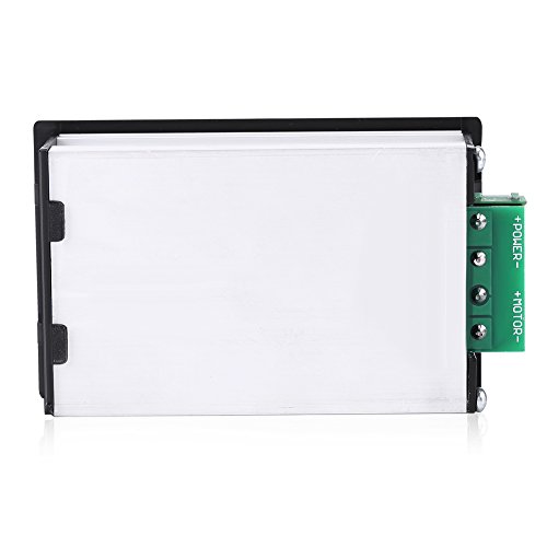 Controlador de velocidad motor CC interruptor reversible regulador voltaje PWM ajustable 2 uds 6