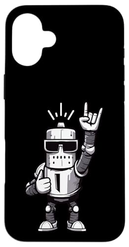 �N�[���ȃ��{�b�g ���b�N �n���h �T�C�� �o�C�U�[ ���� �O���t�B�b�N �}�X�R�b�g �ʔ��� �X�}�z�P�[�X iPhone 16 Plus �p