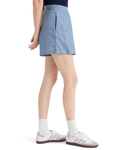 Dockers Mini saia feminina cintura média, (Novo) Amapola, 27