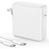 【Universal Compatibility】optimized charging and intelligently output support 67W, 65W, 61W, 45W, 30W, 20W and provide higher charging performance at the mean time, widely compatible with MacBook Pro 16 15 14 13 inch 2024, 2023, 2022, 2021 2020 2019 2...