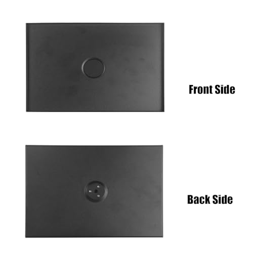 Bandeja de proyector para laptop compacta de 9.84 x 7.08 pulgadas con base para tornillo de 1/4" 7