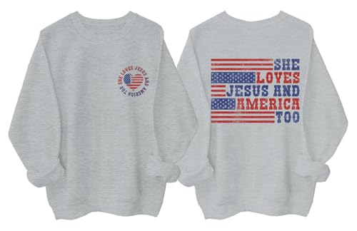 She Loves Jesus And America Too Sweatshirt, She Loves Jesus And America Too Shirt, She Loves Jesus And America Too