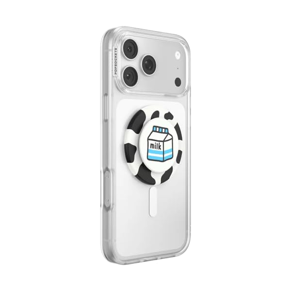 Image of PopSockets Phone Grip for MagSafe, Magnetic Holder- Milk