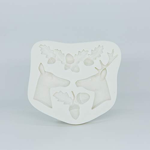 A YuanGu Christmas Cake Mold 1 Pieces, Used For Creative Cake Decoration, Mini Cake, Chocolate, Cookiesï¼Œ DIY Theme Party Cake Decoration Baking Tools.