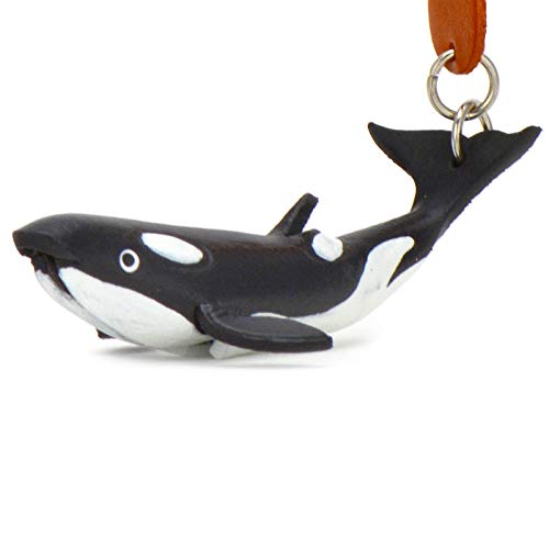 Preisvergleich Produktbild Monkimau Schlüsselanhänger Walfisch aus Leder