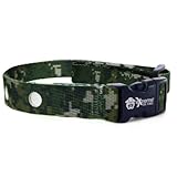 Heavy Duty Nylon Replacement Dog Collar Strap - Compatible with Most Brands/Models of Underground Electric Dog Fences and Training Receivers- Camo