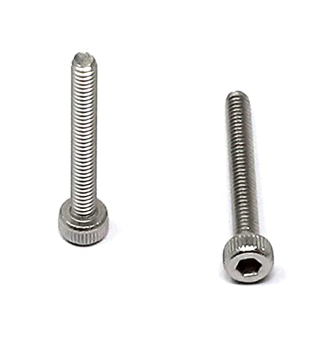 Image of iexcell 100 Pcs M2 x 16 Stainless Steel 304 Hex Socket Head Cap Screws Bolts Kit