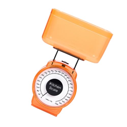 iplusmile Balance Cuisine Mécanique 1 Kg En Plastique, Balance Polyvalente Précise Sans Pile, Usage Domestique Et Professionnel, Adaptée Pâtisserie Et Préparation Alimentaire