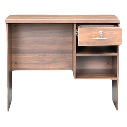 Image of Royaloak Lucy Computer Table for Home Office | Durable Engineered Wood with Melamine Finish | Thick Table Top & Spacious Legroom | Modern Design with Convenient Drawer Storage
