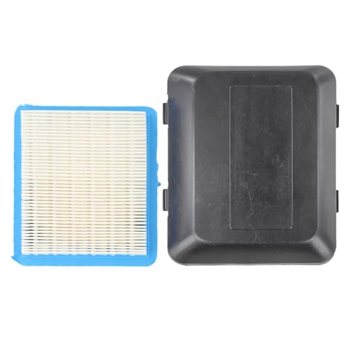 Juego de filtro de aire y tapa para cortacésped compatible con GCV135 para motores GCV160 GCV190, repuesto para 17211-ZL8-000 y 17231-ZL8-023, para plástico duradero al aire libre A