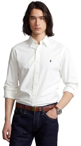 Image of POLO RALPH LAUREN Men's Classic Fit Plaid Oxford Shirt