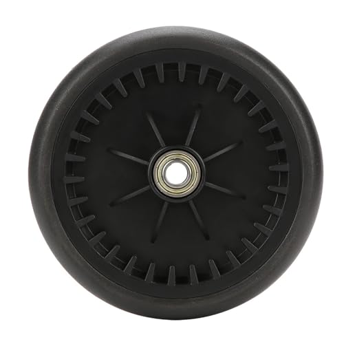 Image of Baby Strollers Rubber Wheels, Replacement Baby Strollers Yoyo Rubber Front Back Wheels Accessories for Yoya Vovo Kids Carriage with Tools (A Pair of Rear Wheels)