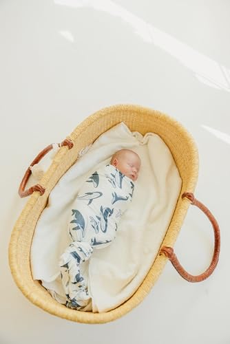 Image of Copper Pearl Swaddle Blankets for Newborns | Soft Stretchy Receiving Blankets for Boys and Girls | Large 46 x 46 Inch Baby Blankets | Lightweight and Breathable Swaddles | Cove