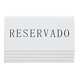 placa reservado casamento Diseñado para ser fácil de limpiar.