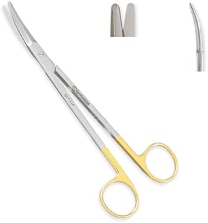 Mayo Stille Scissors Curved 5 1/2